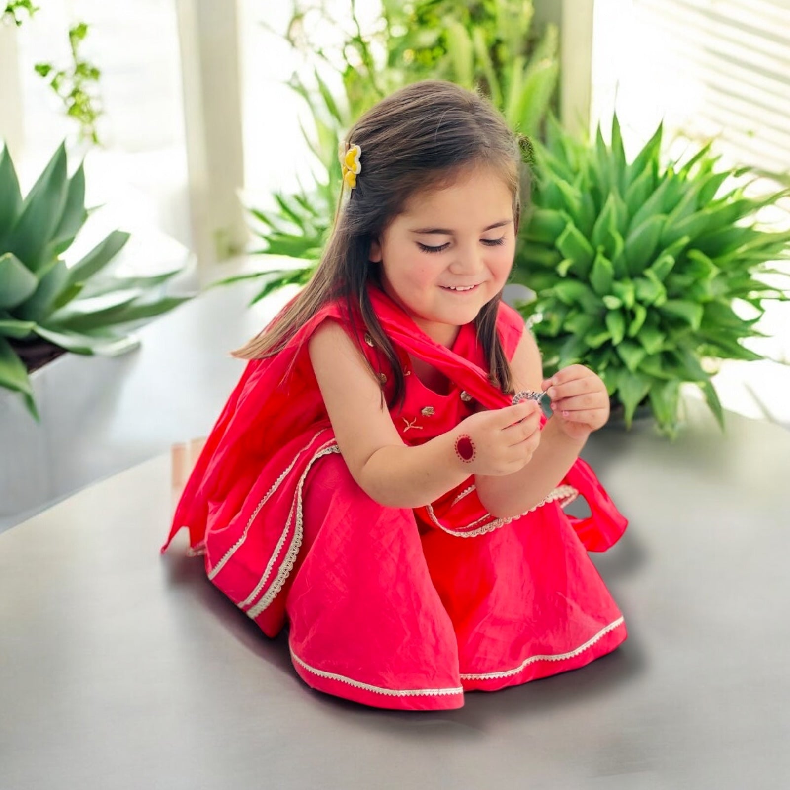 Adorable & Custom Made Stylish Dress For Kids.