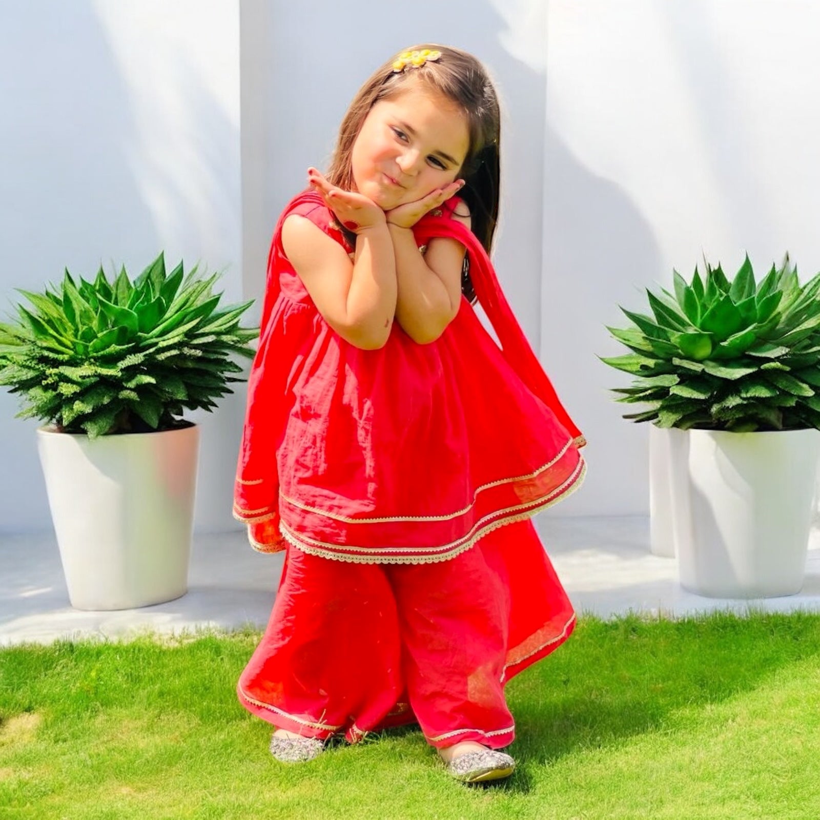 Adorable & Custom Made Stylish Dress For Kids.