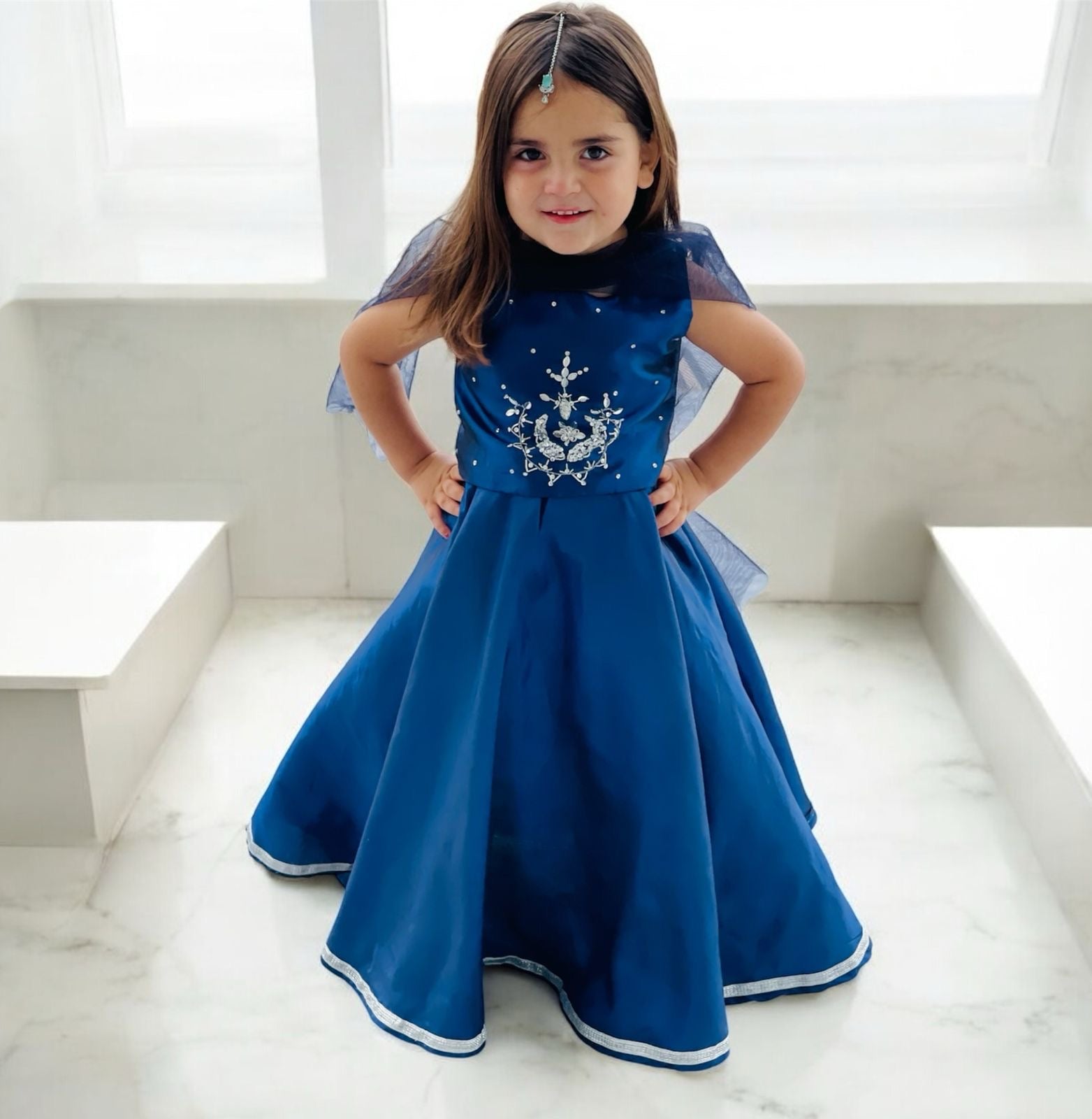 Adorable & Custom Made Stylish Lehenga For Kids.