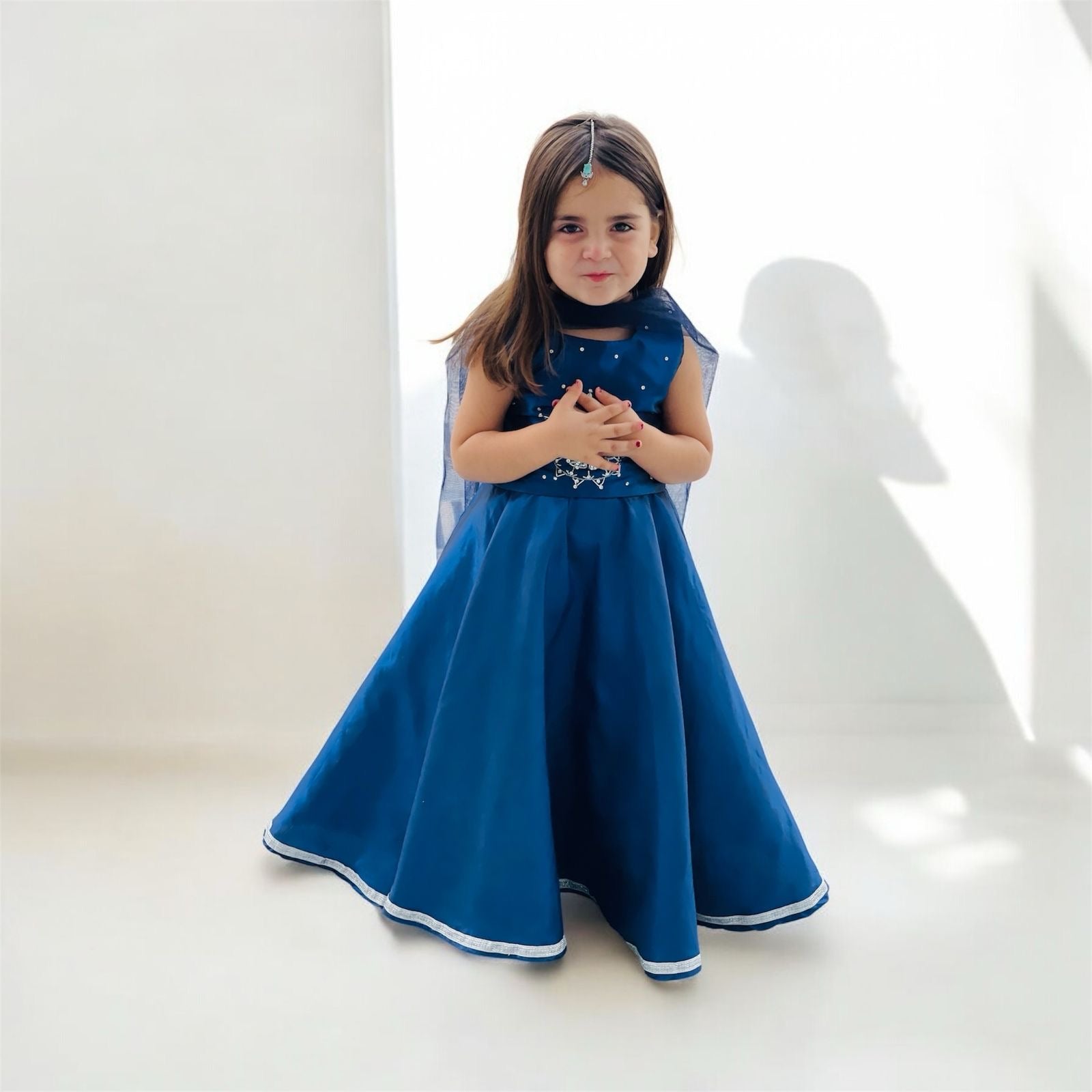 Adorable & Custom Made Stylish Lehenga For Kids.