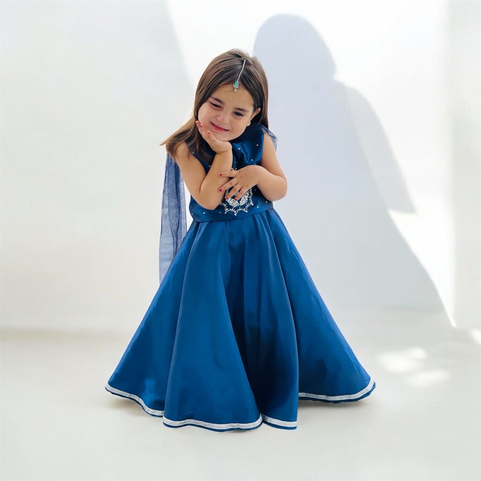 Adorable & Custom Made Stylish Lehenga For Kids.