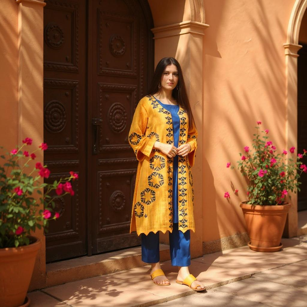 A stunning blend of two vibrant shade custom made designed for elegance.