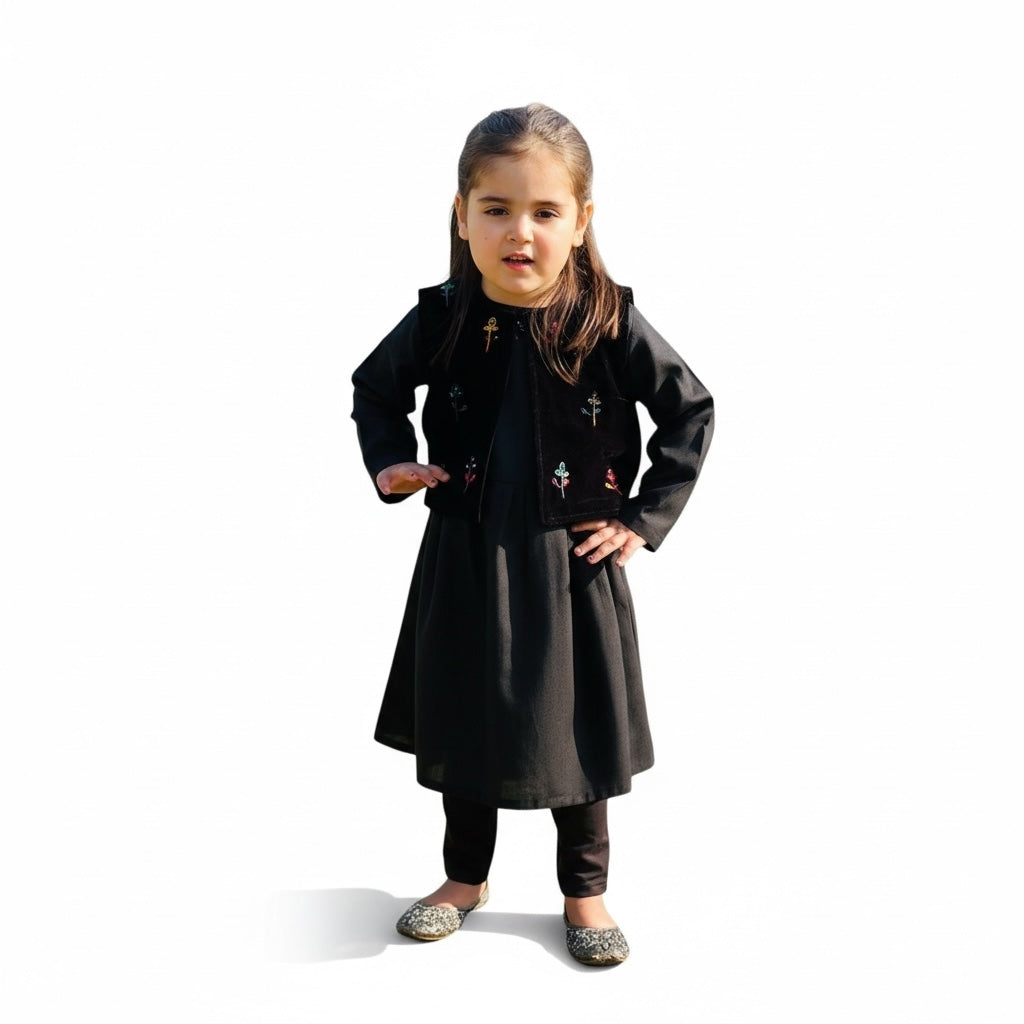 Winter Chic for Little Queens Soft Warm & Stylish